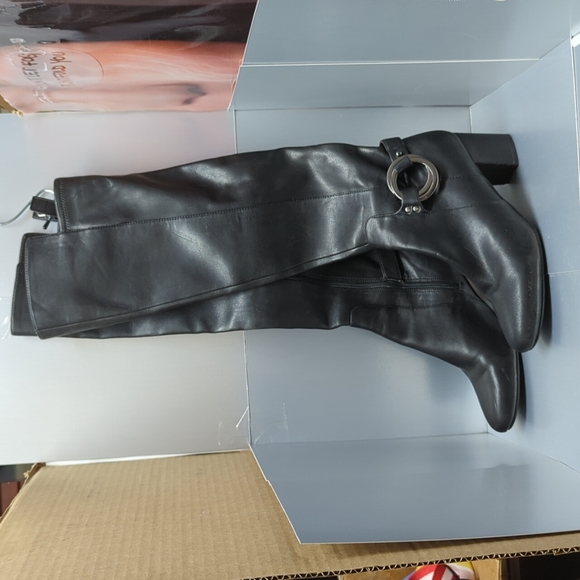 Karl Lagerfeld Shoes - Pre loved Karl Lagerfeld Knee high Boot 8.5